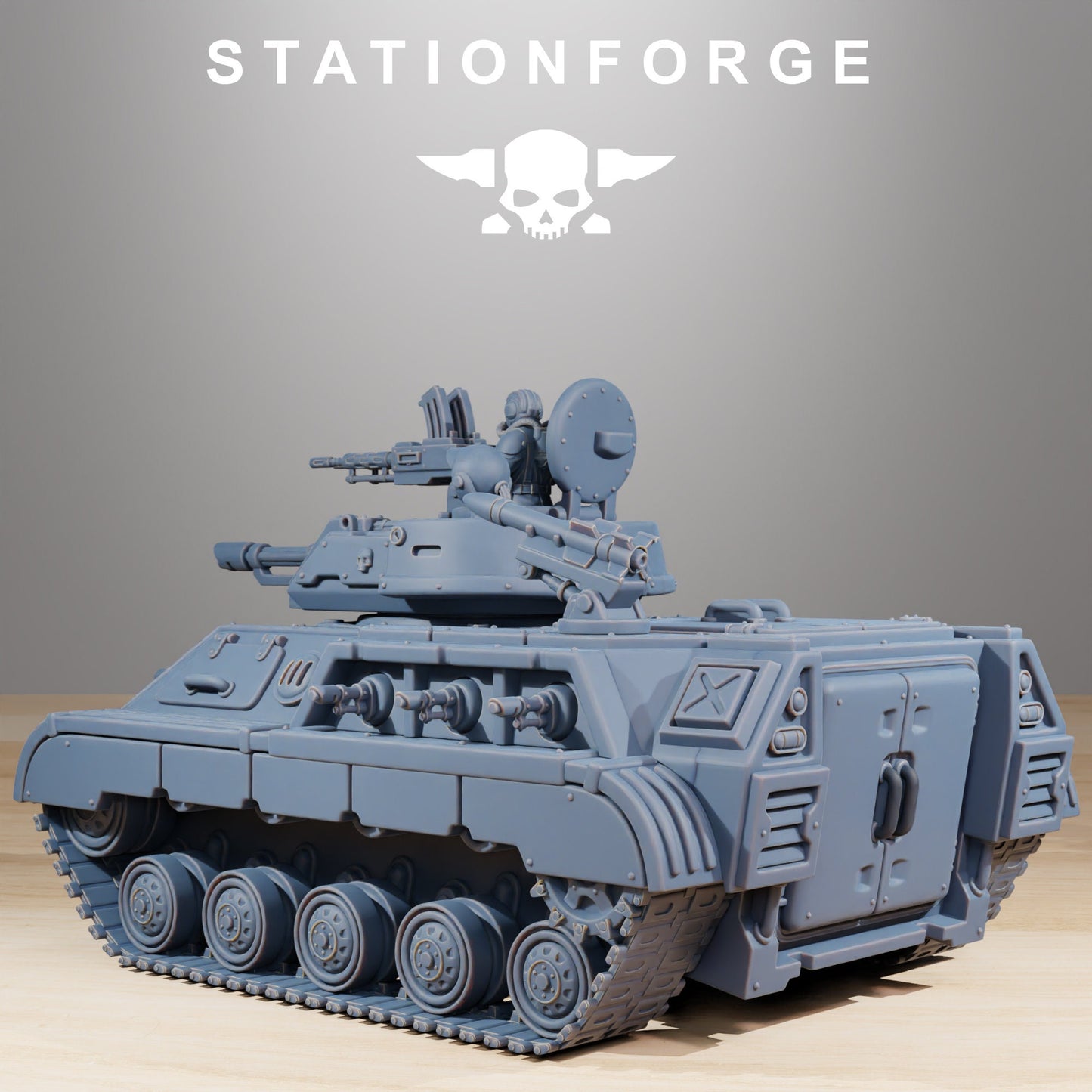 GrimGuard Support Tank | StationForge | 12K Prints