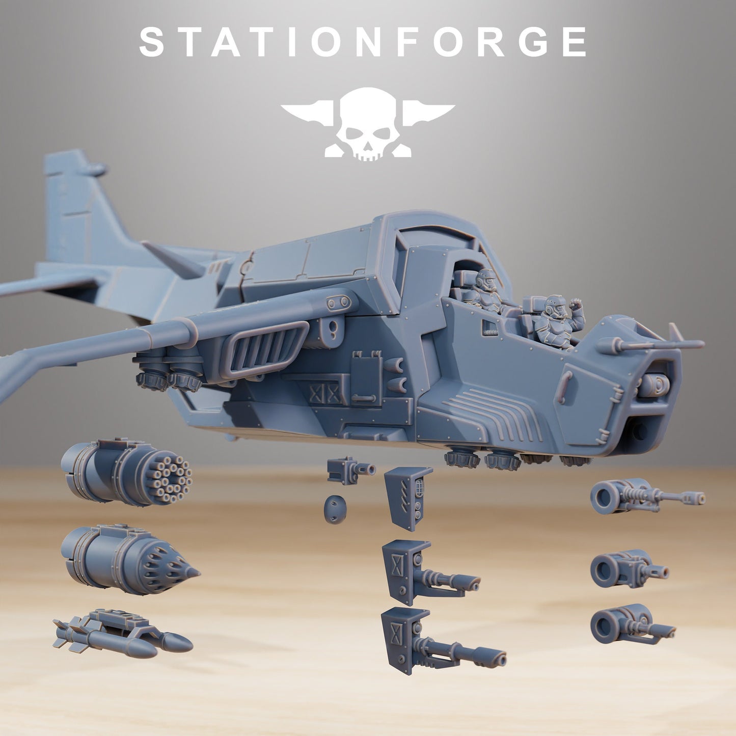 Vaskar Skyfire | StationForge | 12K Prints