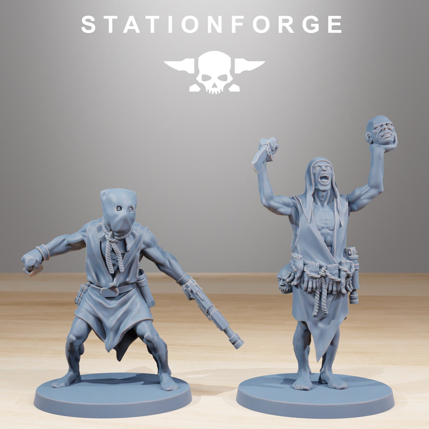 Corrupted Guard Fanatics | Set of 10 Minis | StationForge | 12K Prints