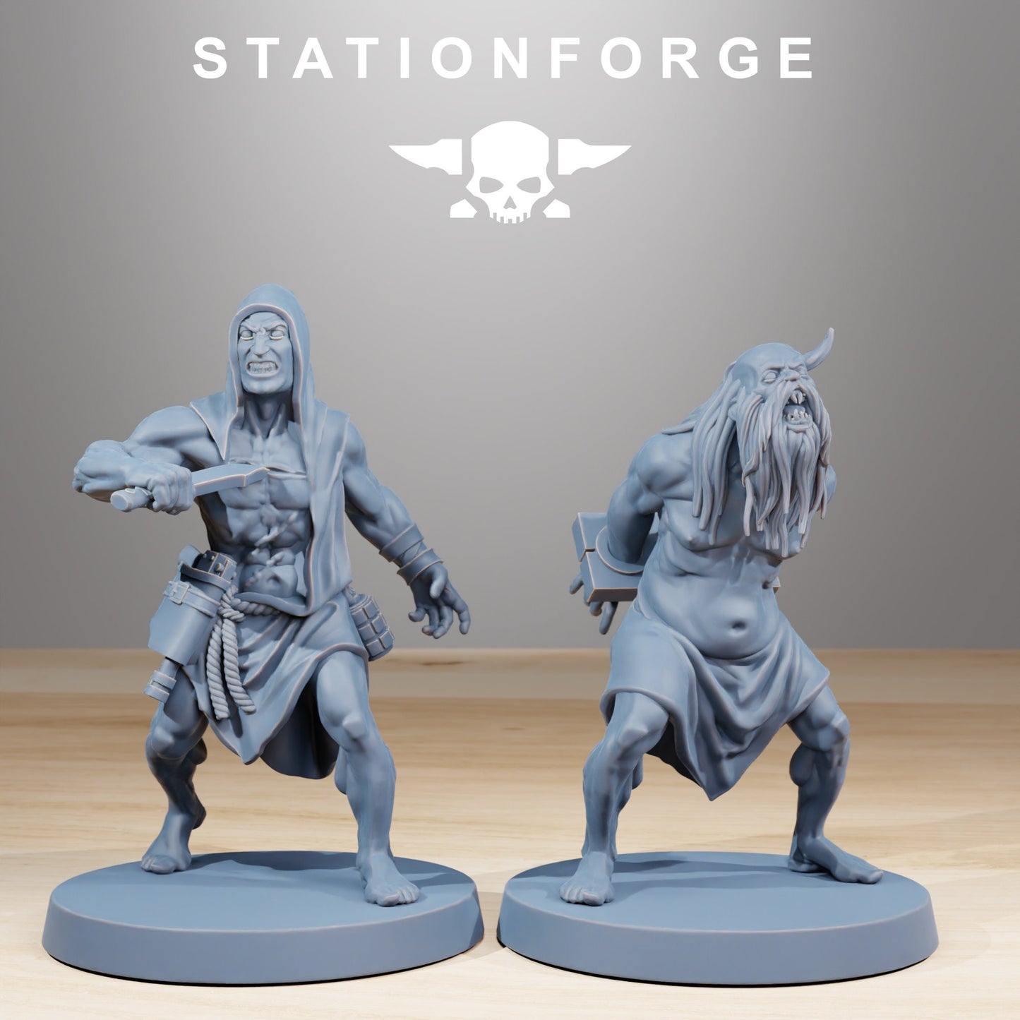 Corrupted Guard Fanatics | Set of 10 Minis | StationForge | 12K Prints