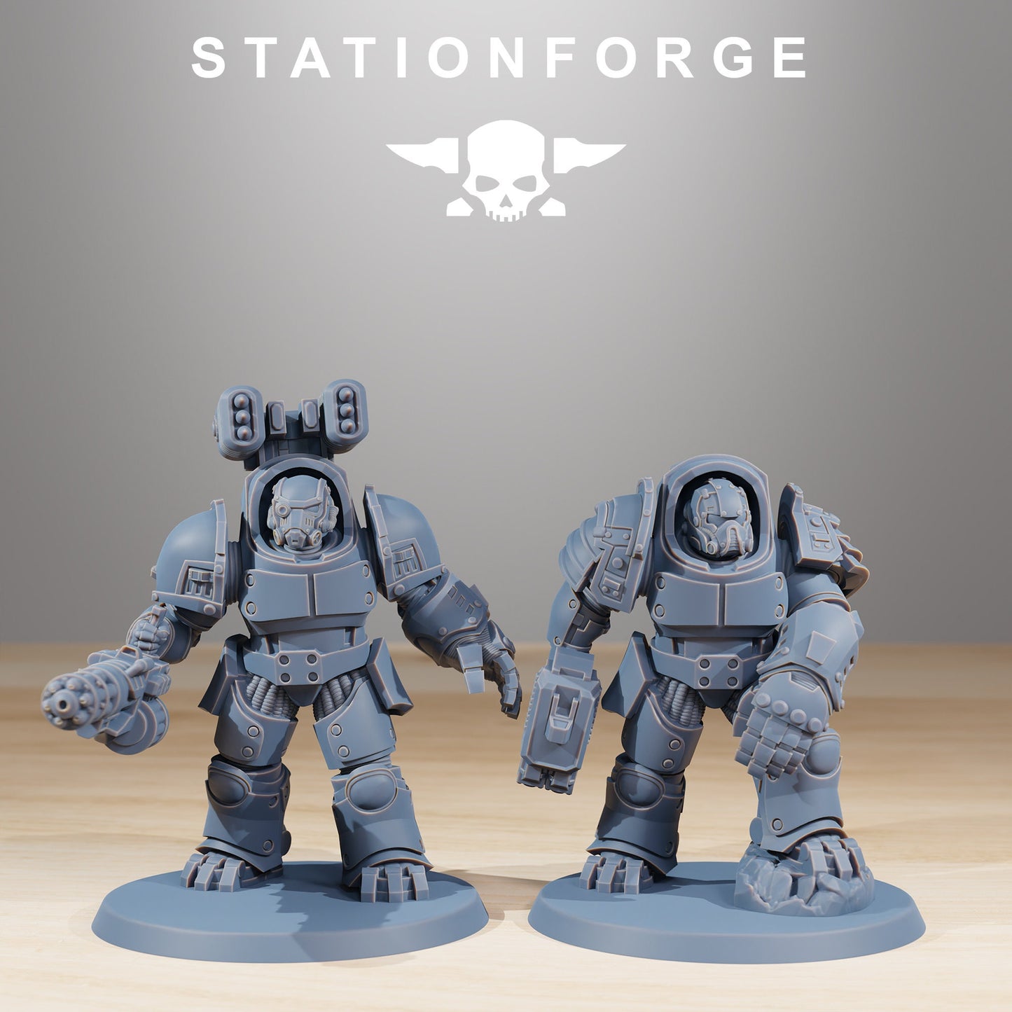 Socratis Vanguard | Set of 10 Minis | StationForge | 12K Prints