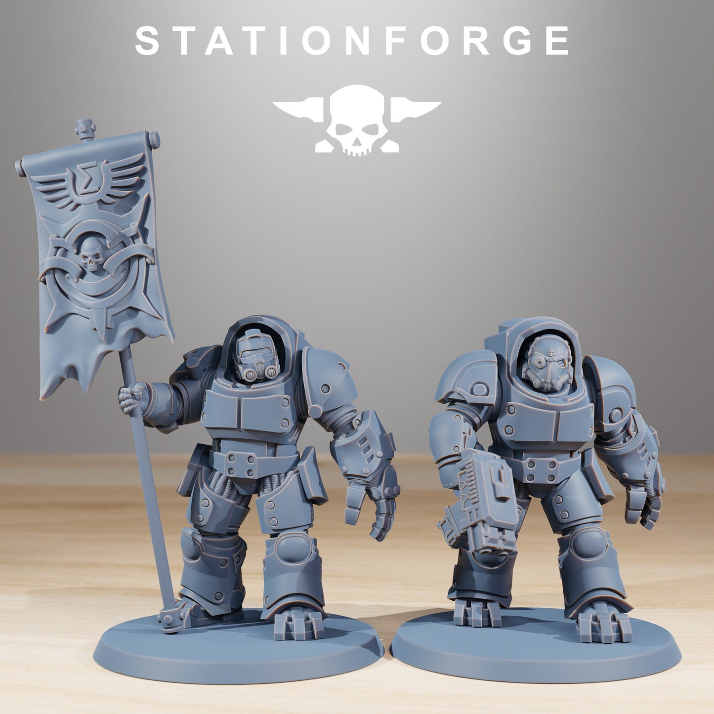 Socratis Vanguard | Set of 10 Minis | StationForge | 12K Prints