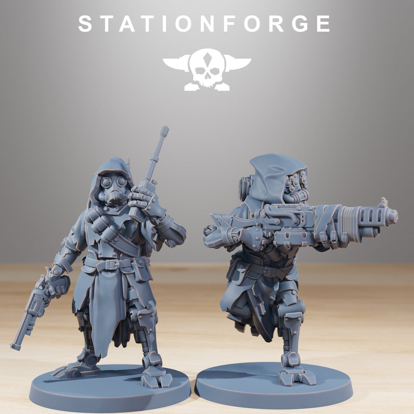 Scavenger Rangers | Set of 20 Minis | StationForge | 12K Prints