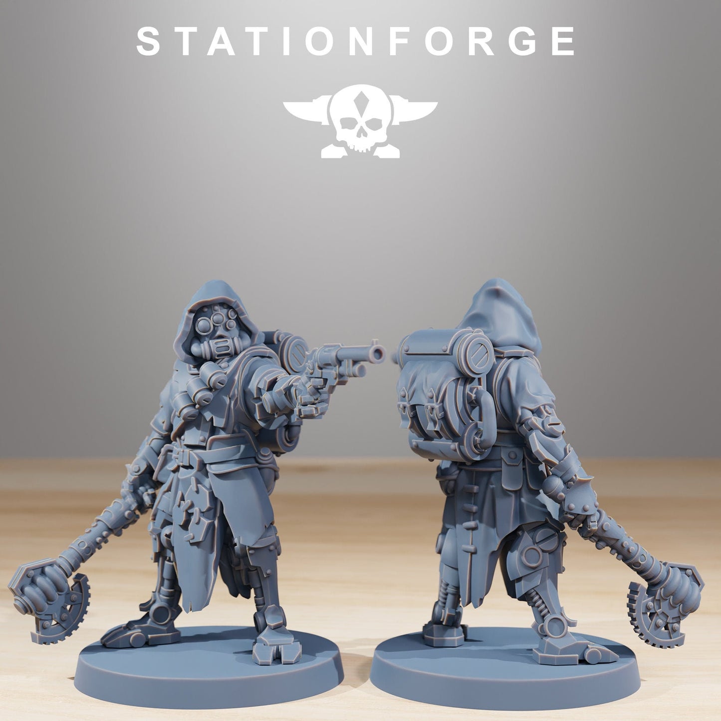 Scavenger Rangers | Set of 20 Minis | StationForge | 12K Prints