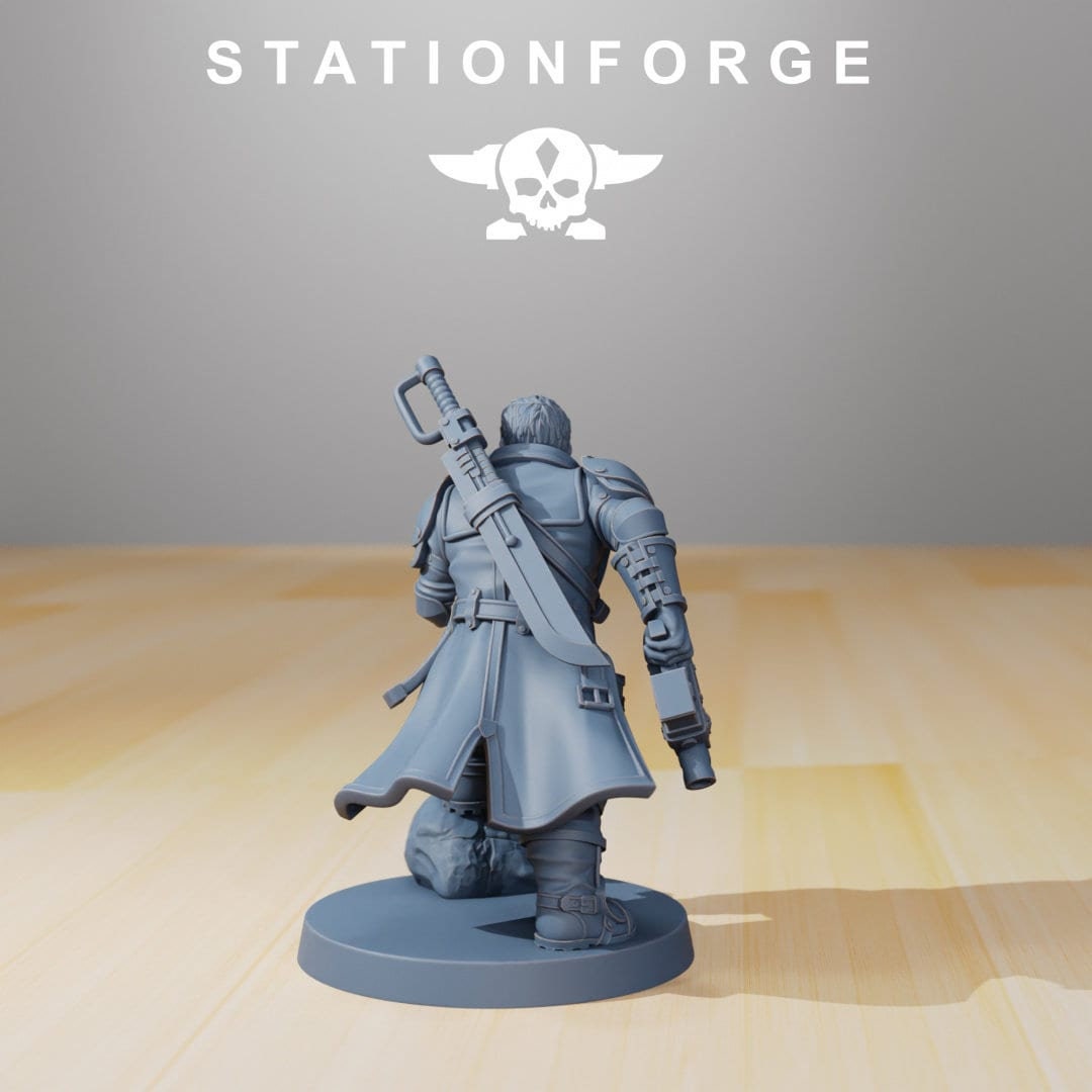GrimGuard Colonel Mikhail | StationForge | 12K Prints