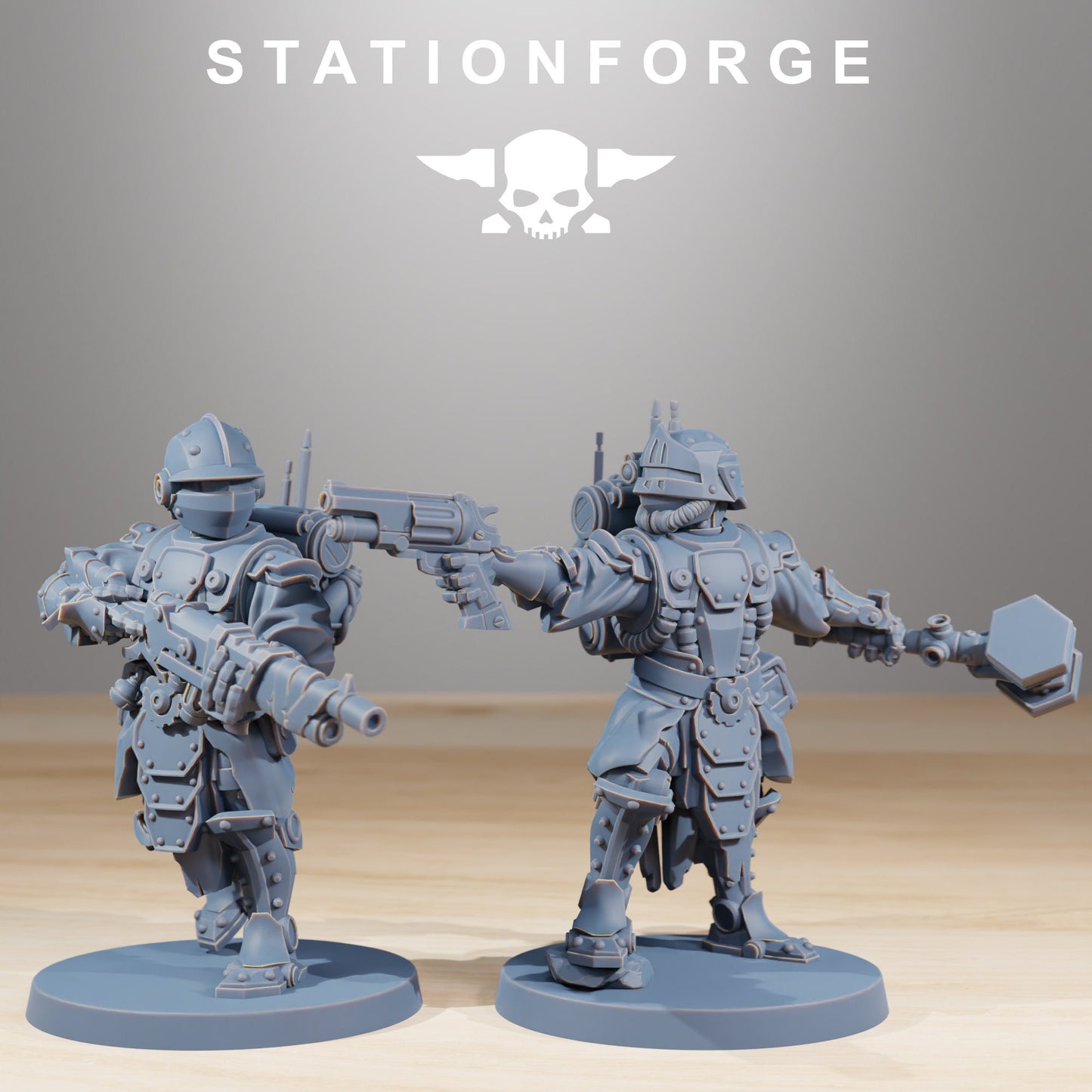 Frontliners Infantry | Set of 10 Minis | StationForge | 12K Prints