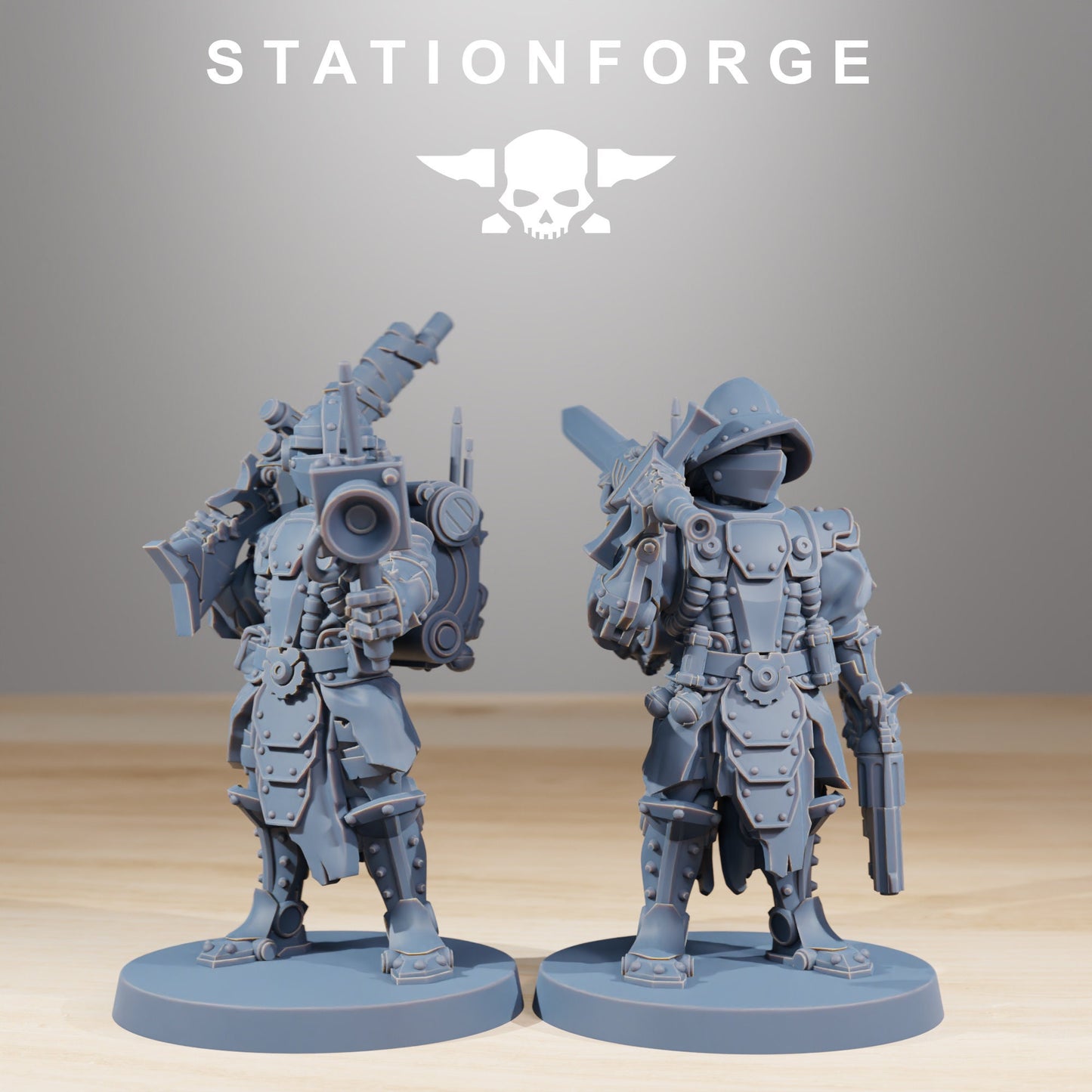 Frontliners Infantry | Set of 10 Minis | StationForge | 12K Prints