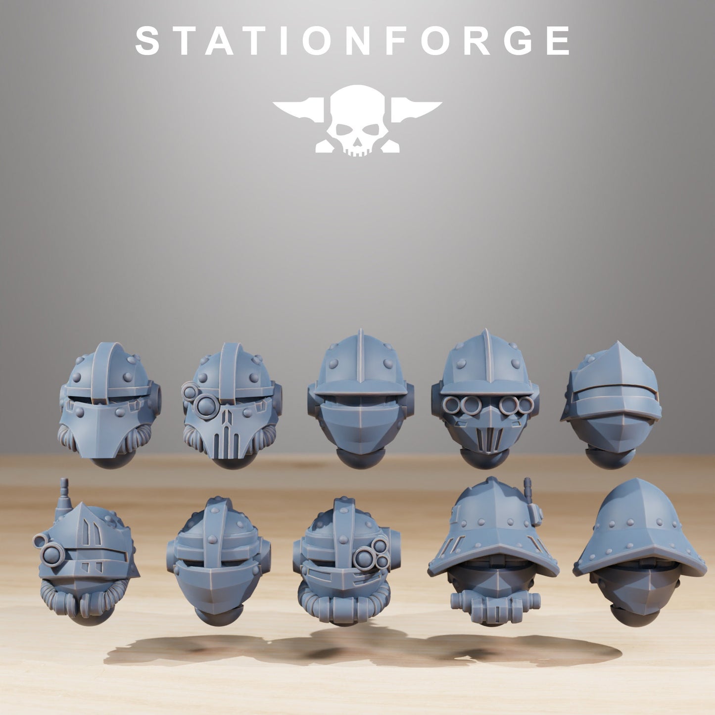 Frontliners Infantry | Set of 10 Minis | StationForge | 12K Prints