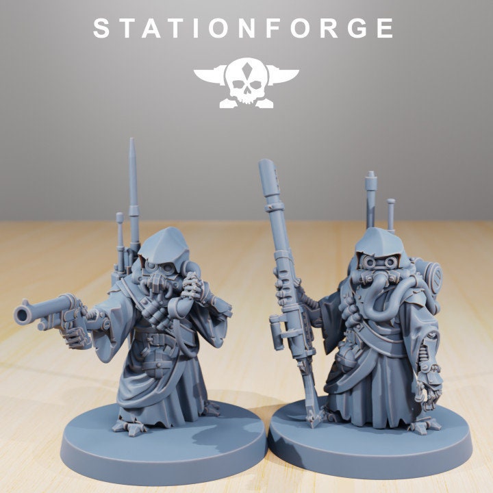 Scavenger Junkards | Set of 10 Minis | StationForge | 12K Prints