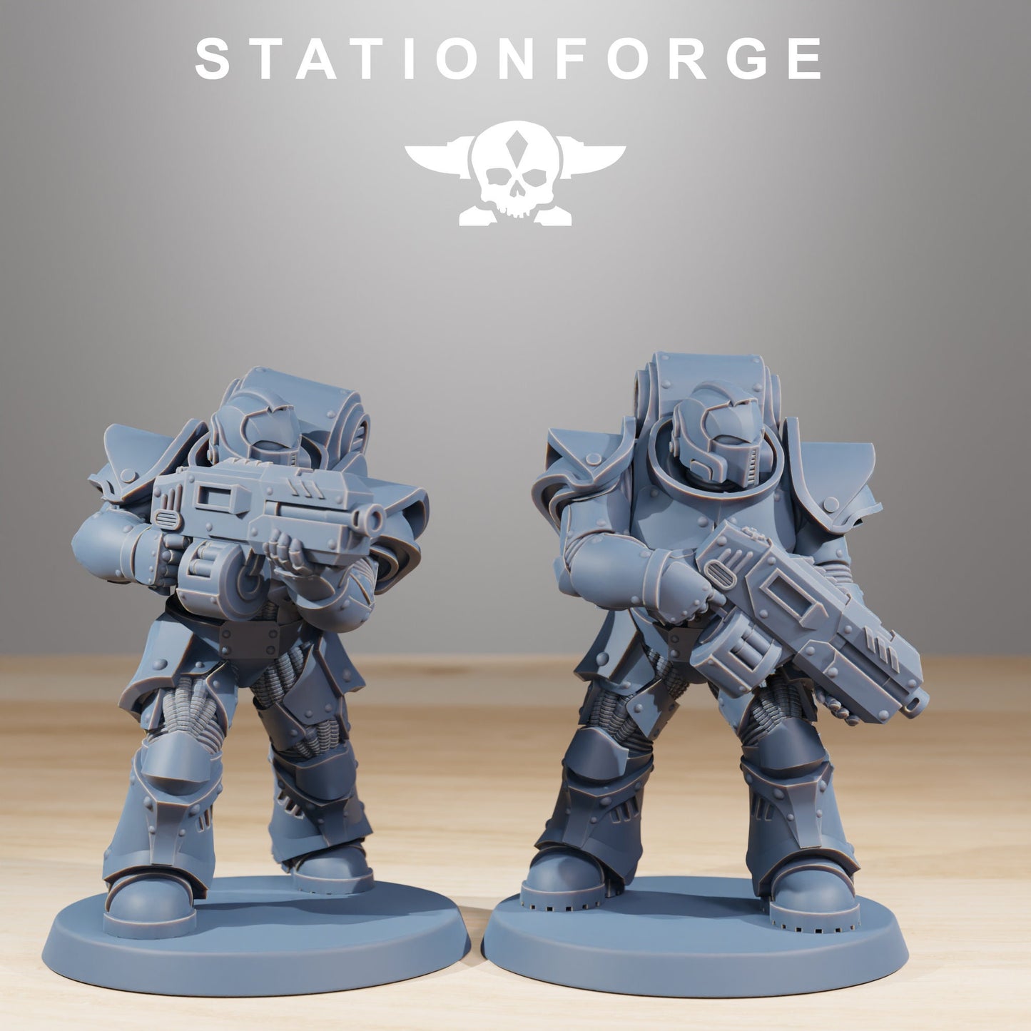 Socratis Infantry | Set of 10 Minis | StationForge | 12K Prints