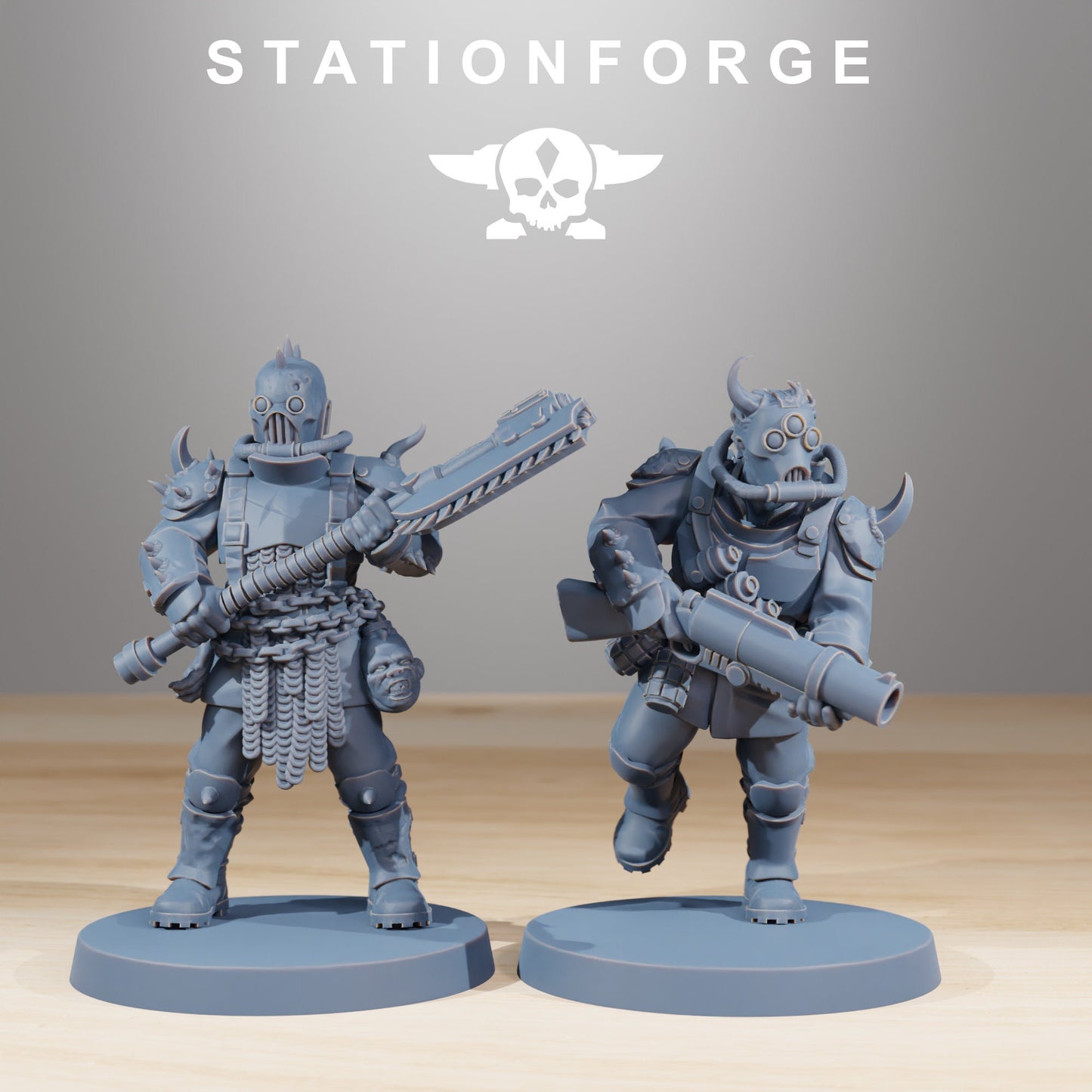 Corrupted Guard The Forsaken | Set of 13 Minis | StationForge | 12K Prints