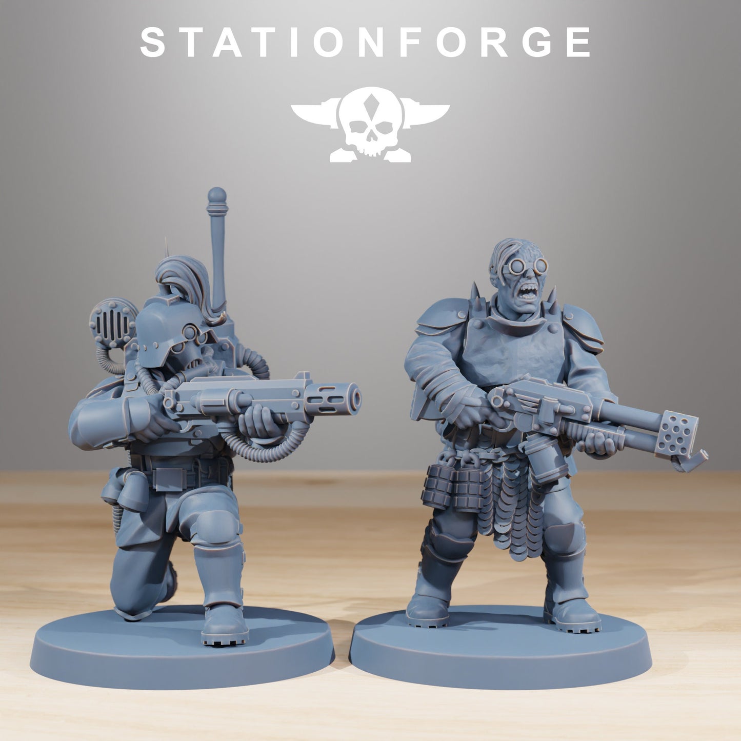 Corrupted Guard The Forsaken | Set of 13 Minis | StationForge | 12K Prints