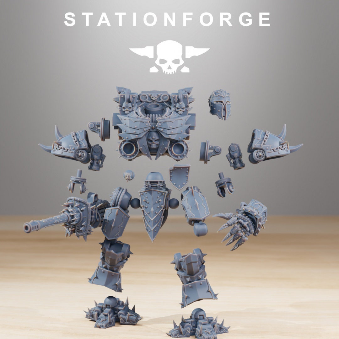 Pythonicus Defender MK2 | StationForge | 12K Prints