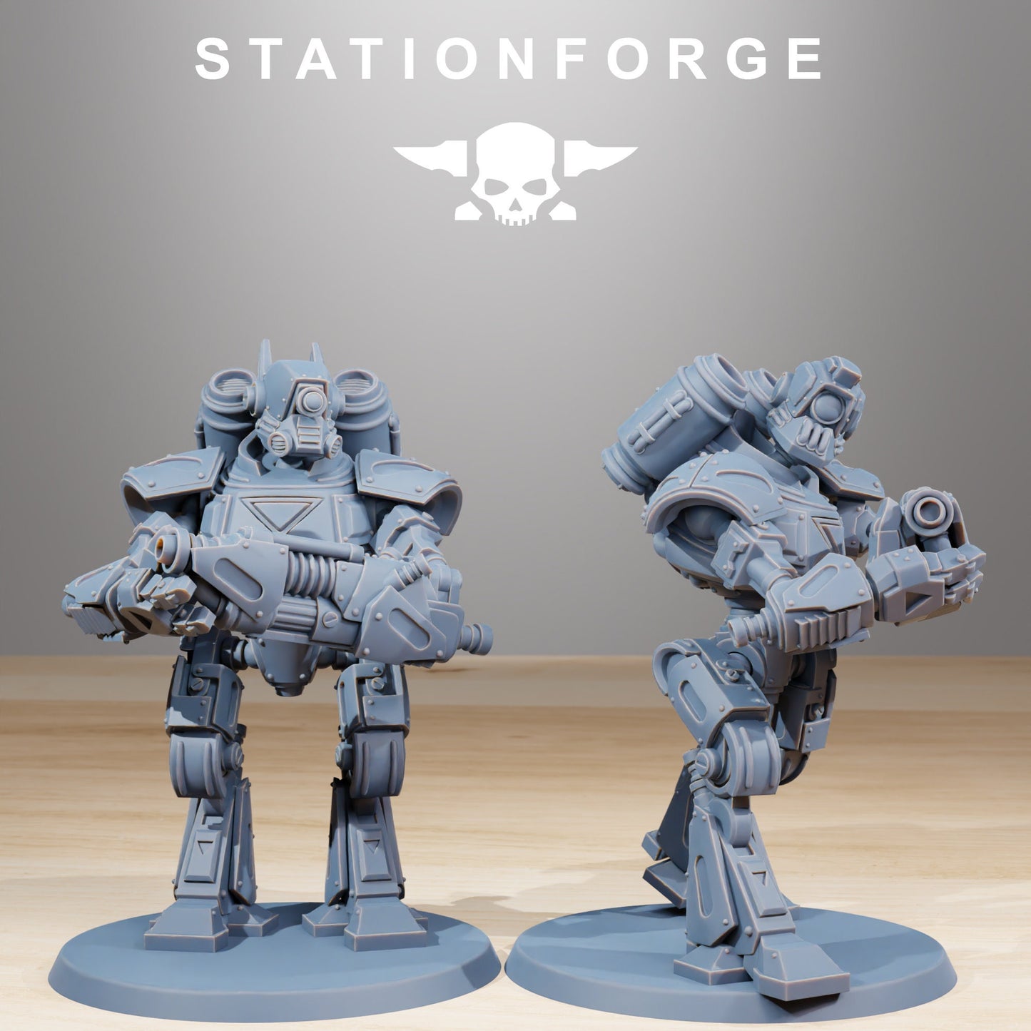 Scavenger Mechanods | Set of 10 Minis | StationForge | 12K Prints