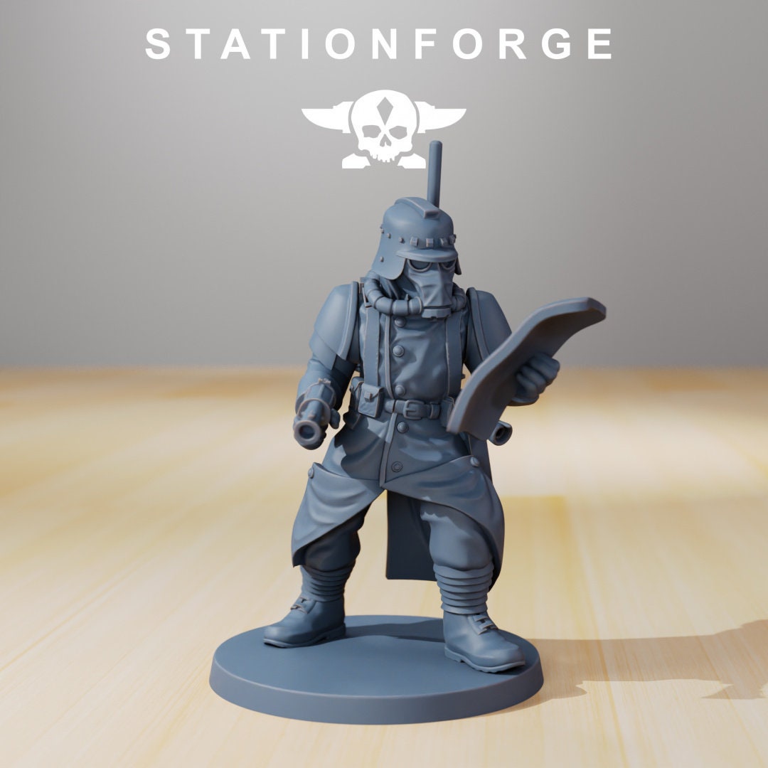 GrimGuard Supporters | Set of 6 Minis | StationForge | 12K Prints