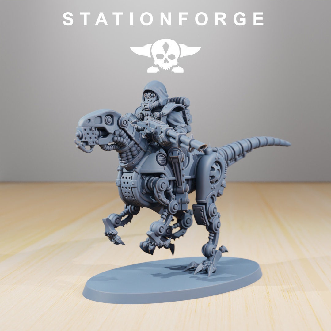 Scavenger Riders | Set of 6 Minis | StationForge | 12K Prints