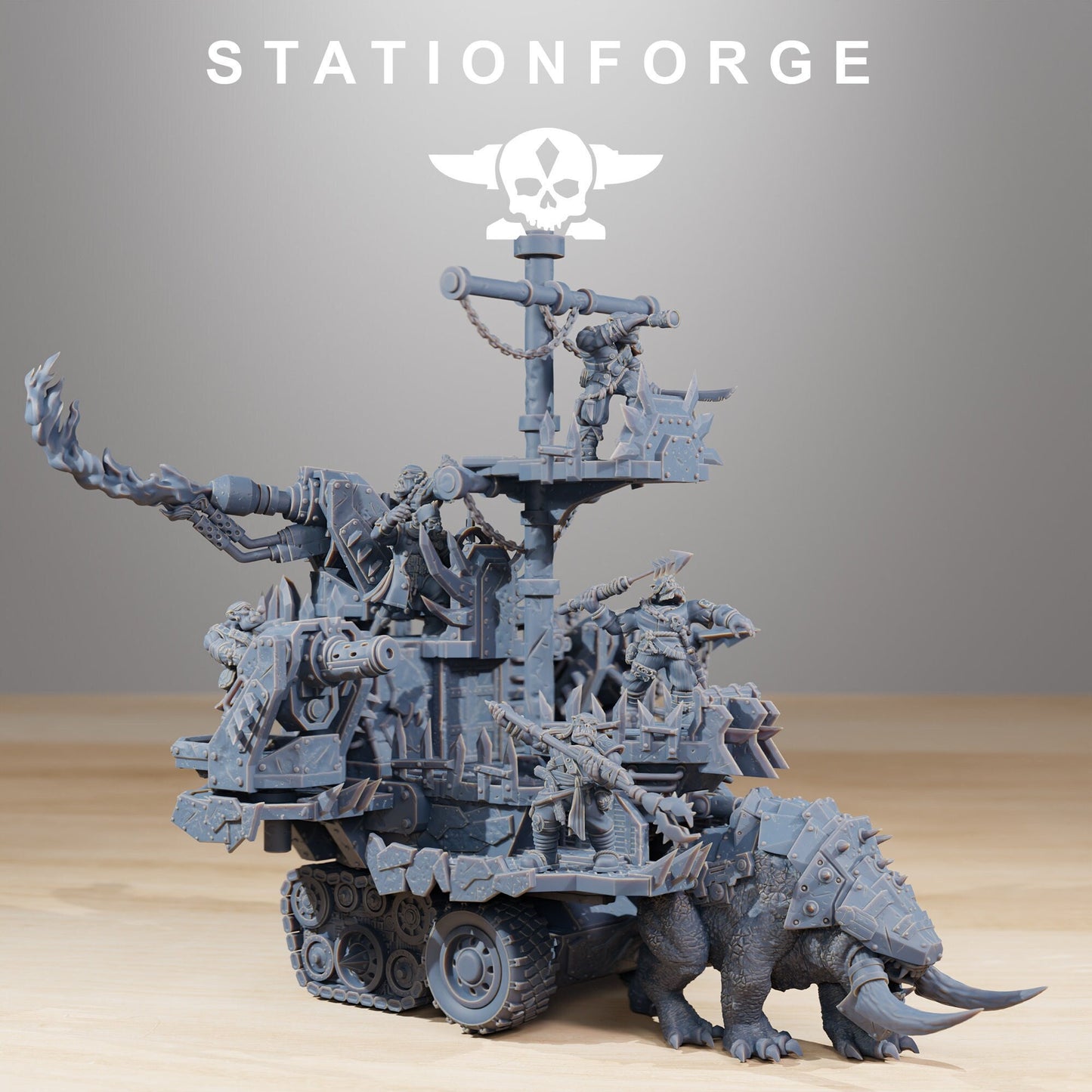 Orkaz Death Mounta | StationForge | 12K Prints