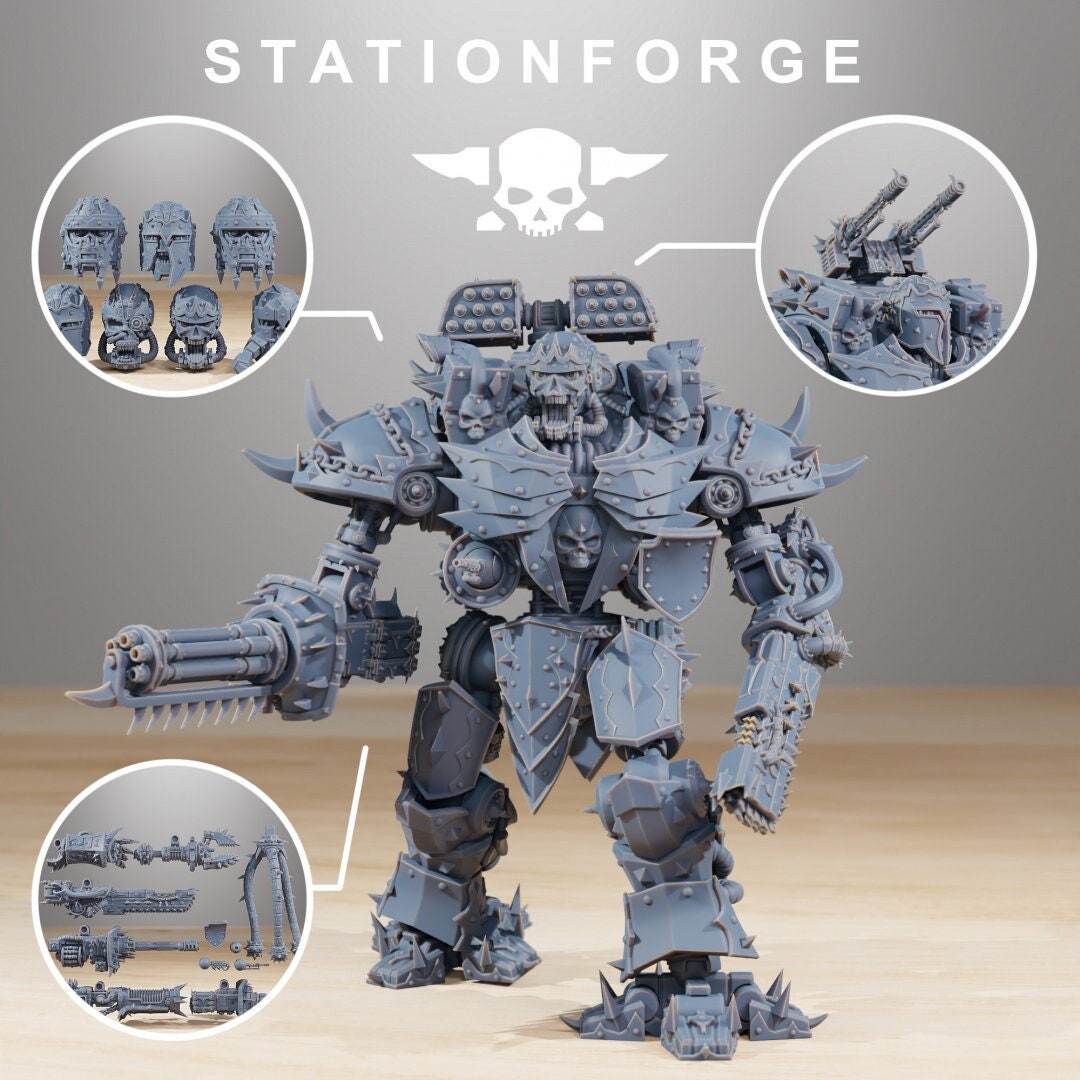 Pythonicus Defender MK2 | StationForge | 12K Prints