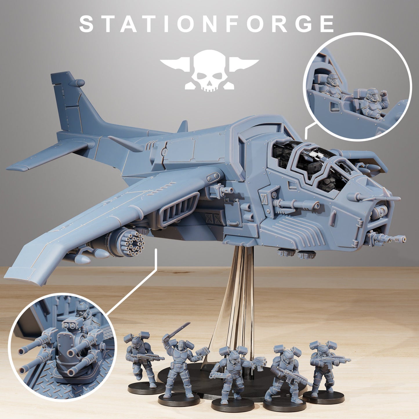 Vaskar Skyfire | StationForge | 12K Prints