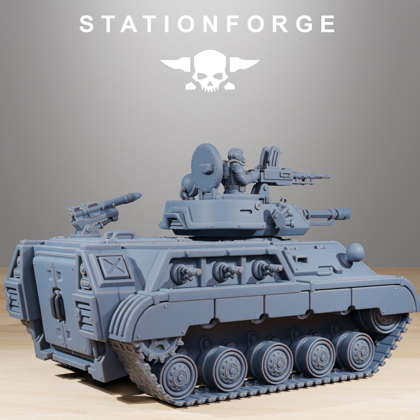 GrimGuard Support Tank | StationForge | 12K Prints
