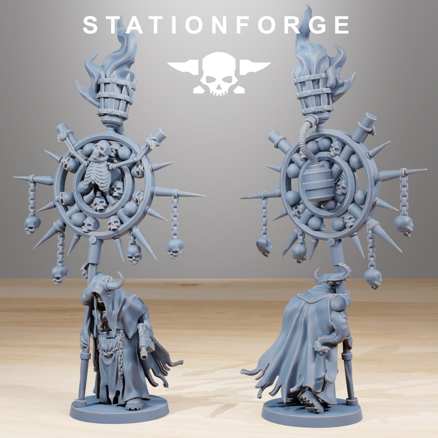 Corrupted Guard Fanatics | Set of 10 Minis | StationForge | 12K Prints