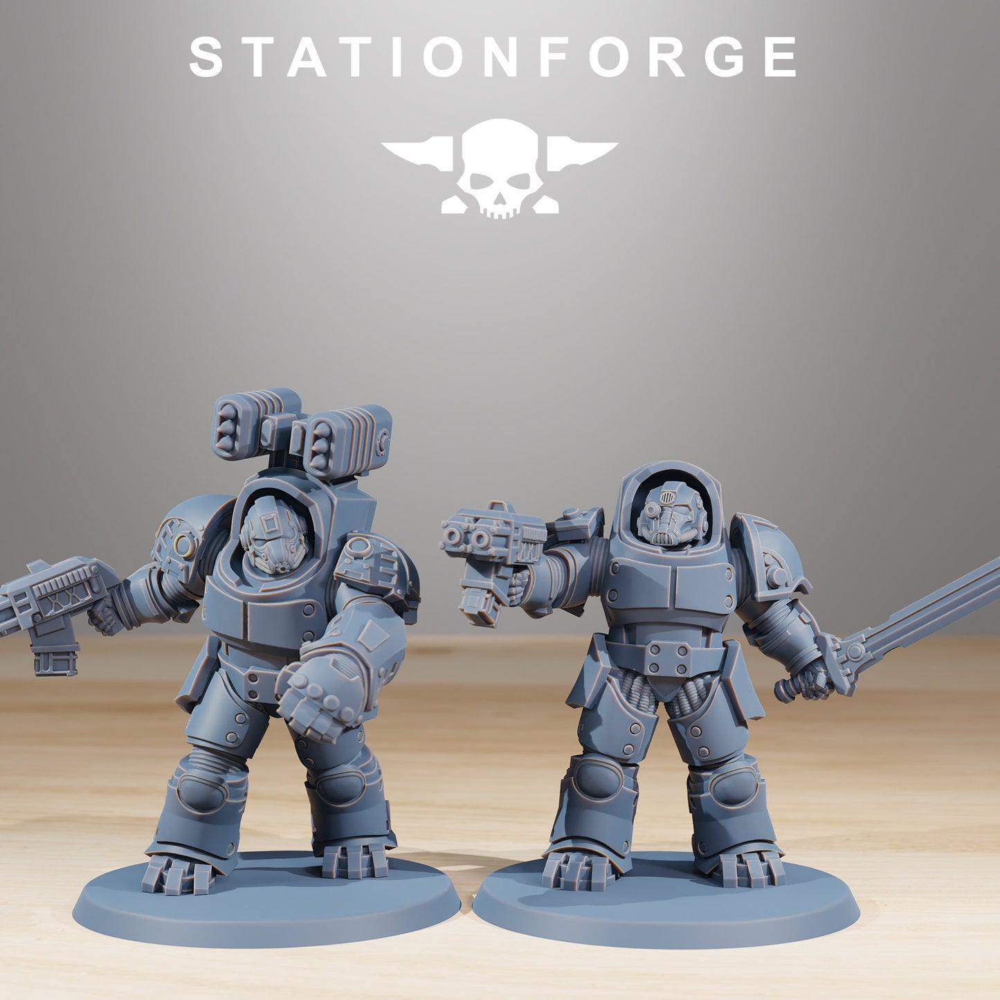 Socratis Vanguard | Set of 10 Minis | StationForge | 12K Prints
