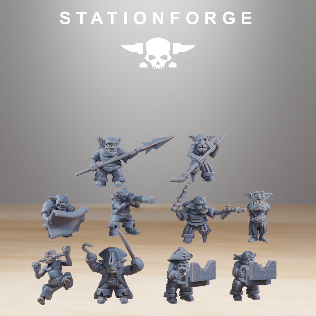 Gobs Pearl Battle Ship | StationForge | 12K Prints