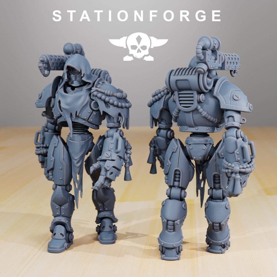 Scavenger Droitex MK2 | Set of 4 Minis | StationForge | 12K Prints