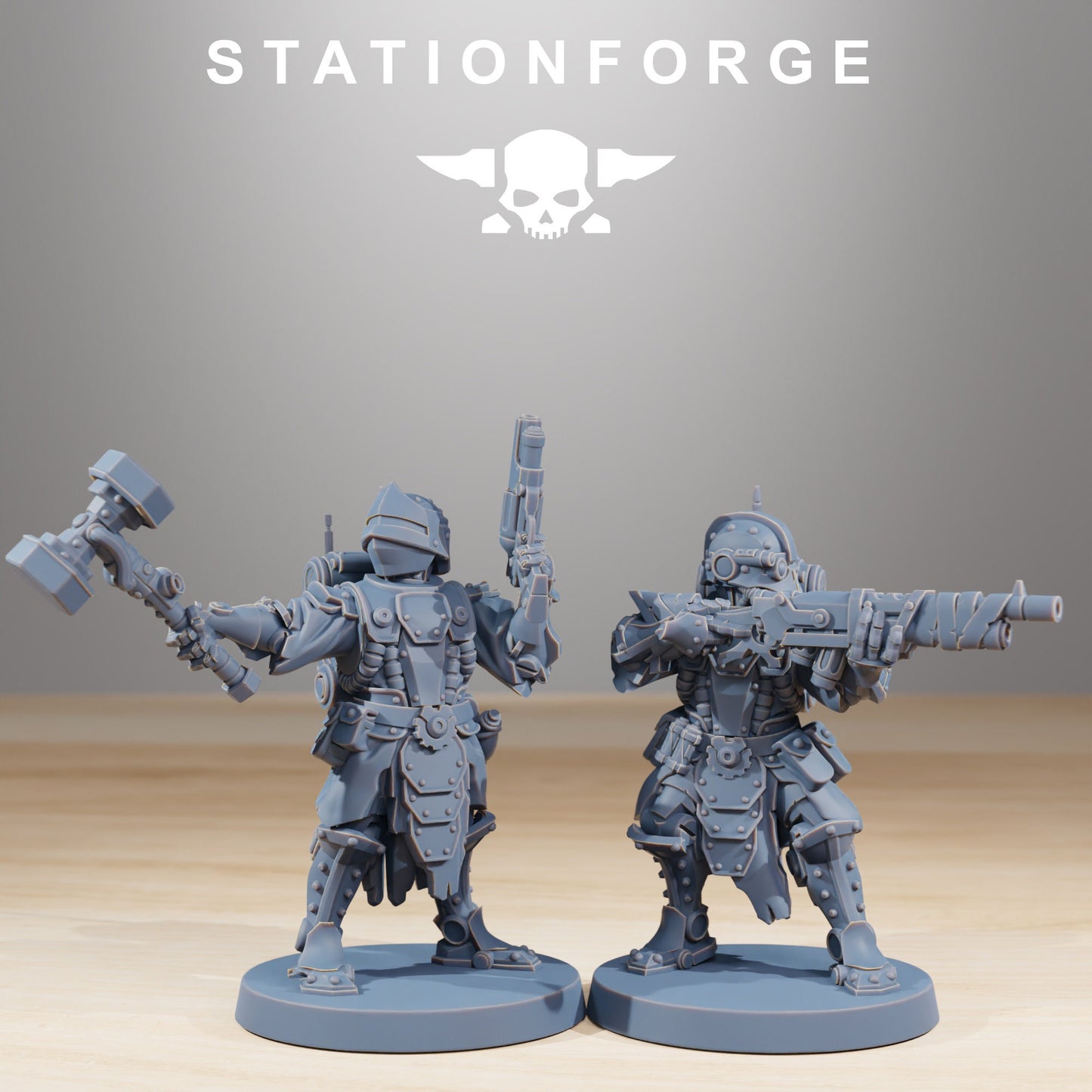 Frontliners Infantry | Set of 10 Minis | StationForge | 12K Prints