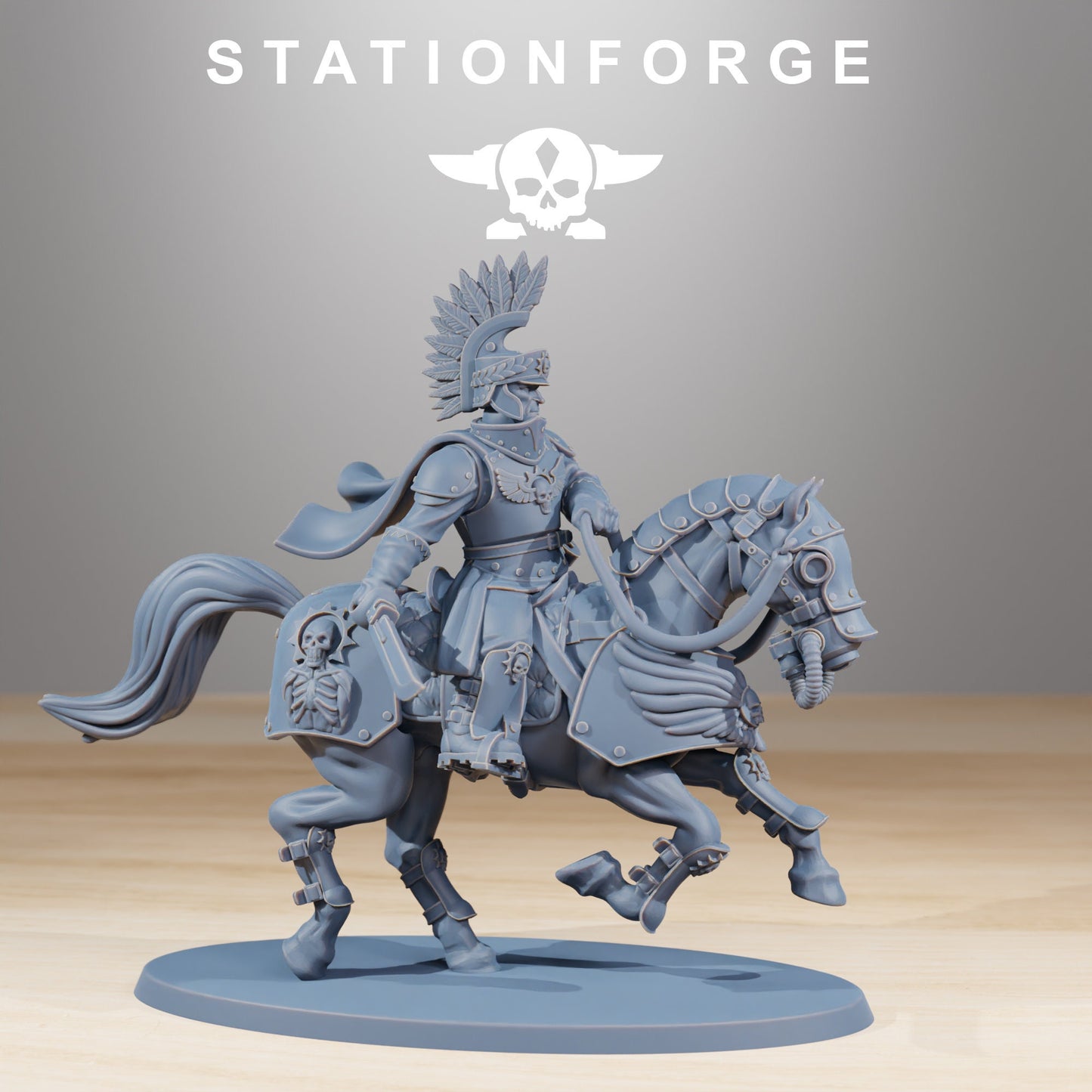 National Guard Cavalry Commanders | Set of 3 Minis | StationForge | 12K Prints