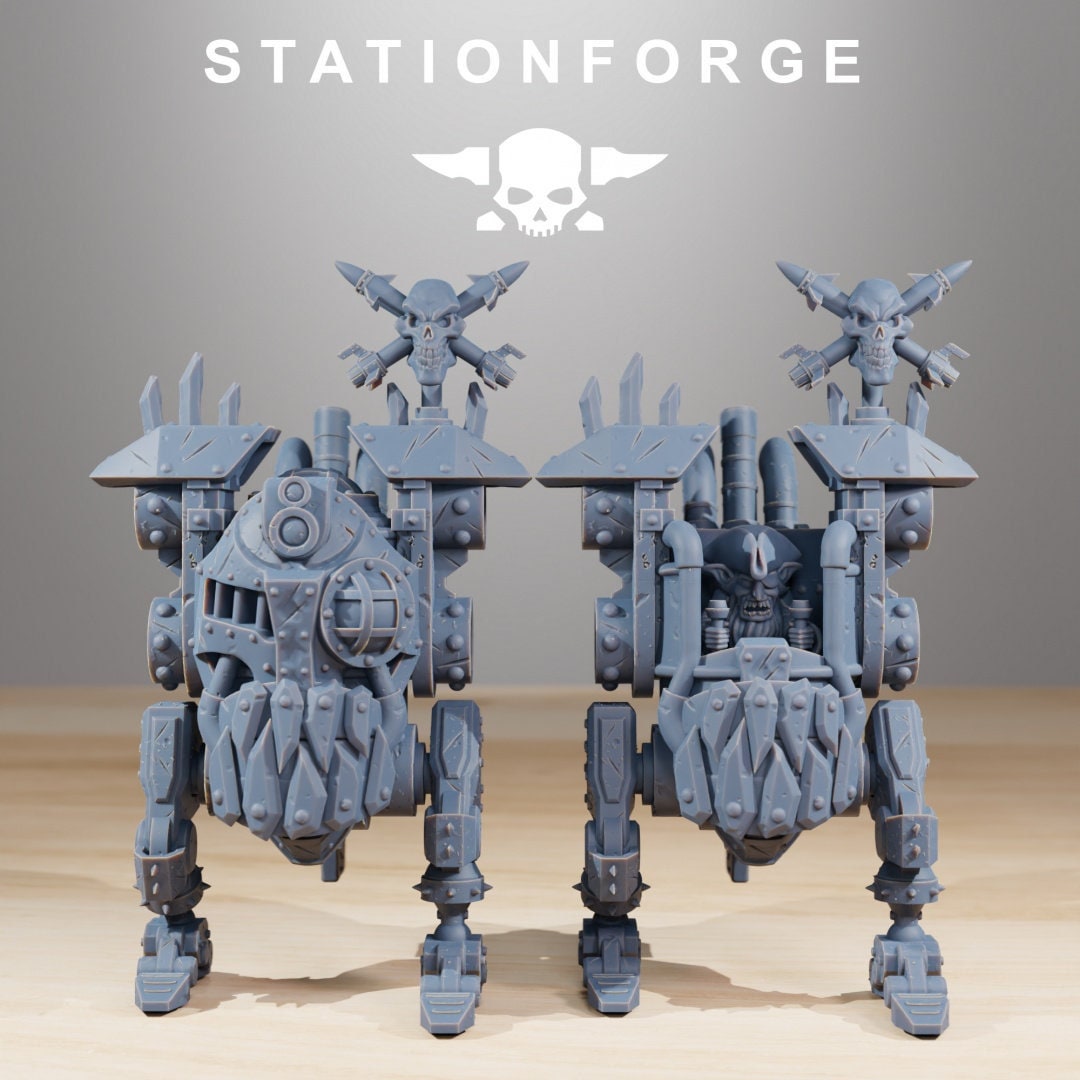 Gobs Pirate Bots | StationForge | 12K Prints