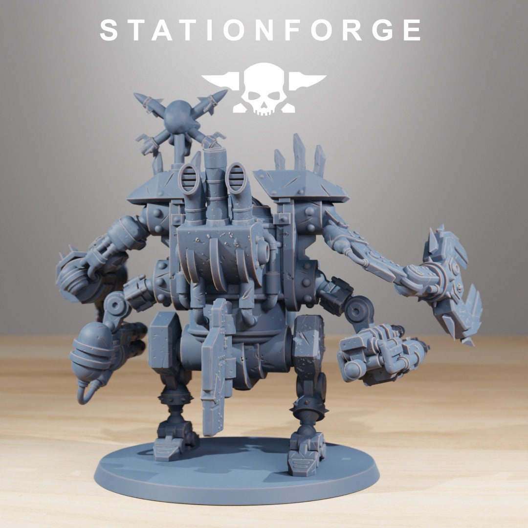 Gobs Pirate Bots | StationForge | 12K Prints