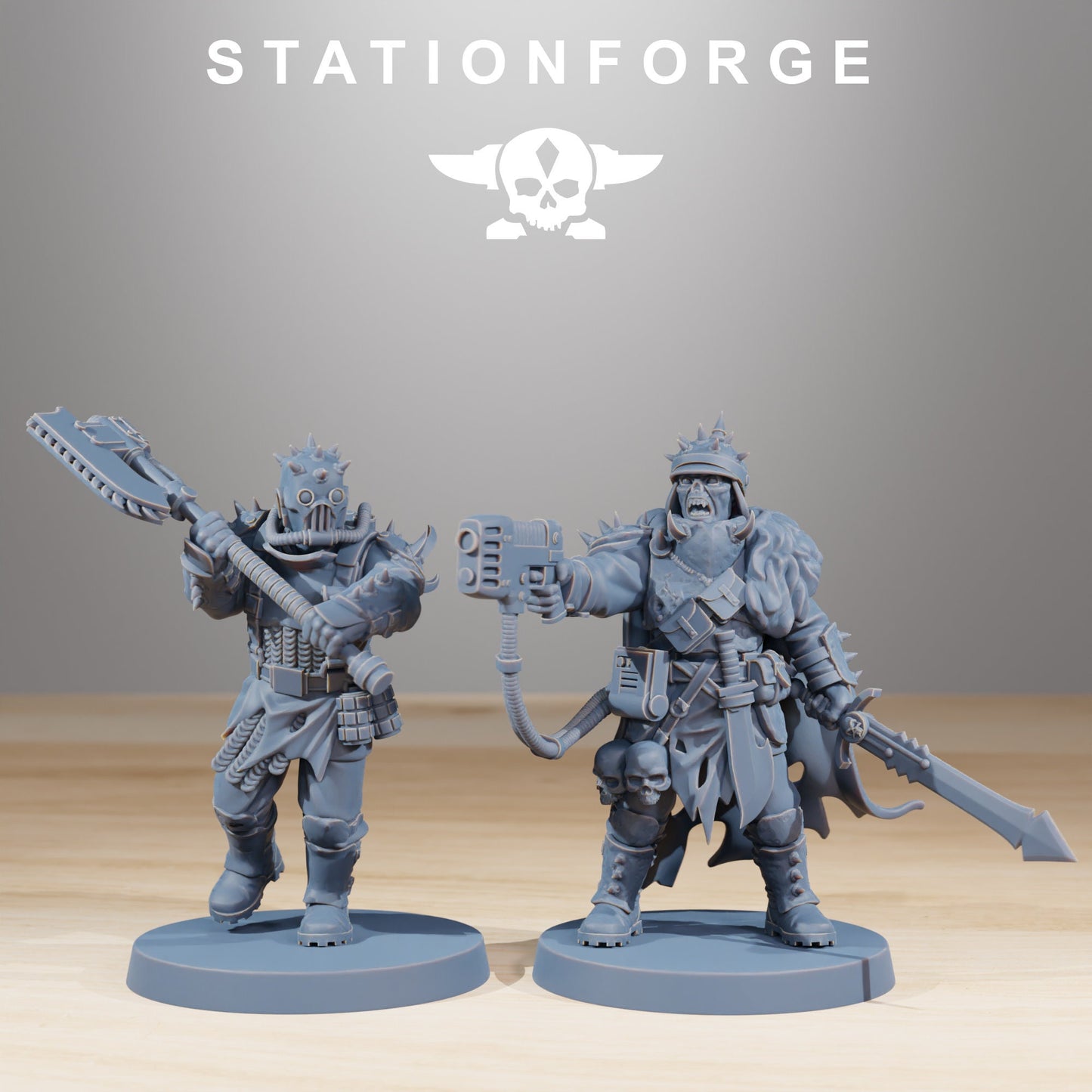 Corrupted Guard The Forsaken | Set of 13 Minis | StationForge | 12K Prints