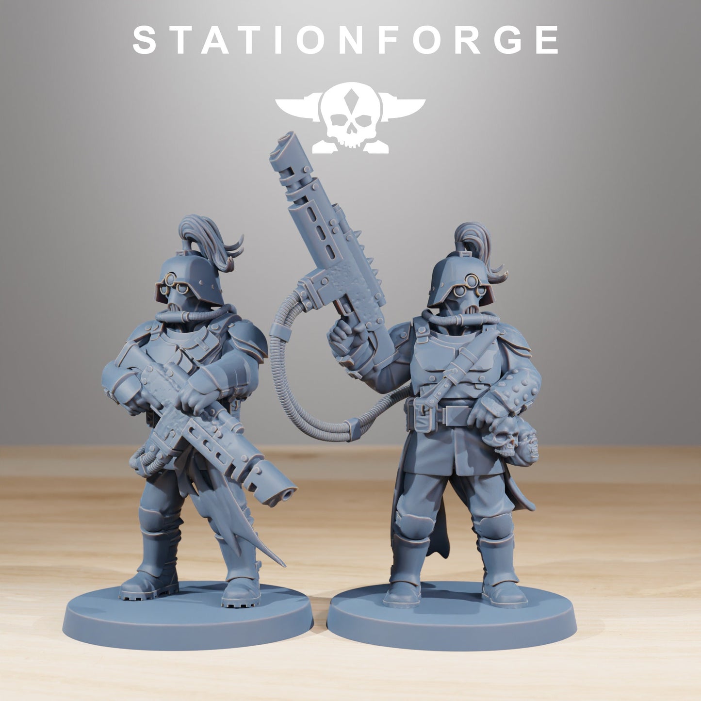 Corrupted Guard The Forsaken | Set of 13 Minis | StationForge | 12K Prints
