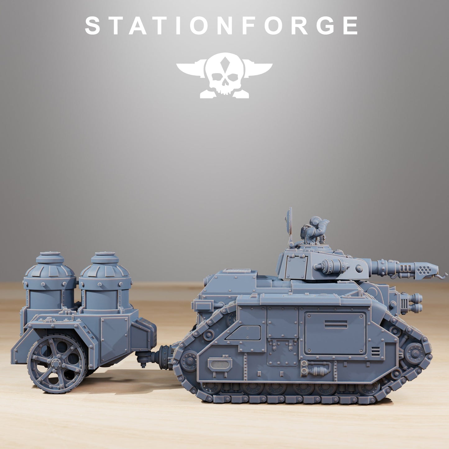 GrimGuard Flame Tank | StationForge | 12K Prints
