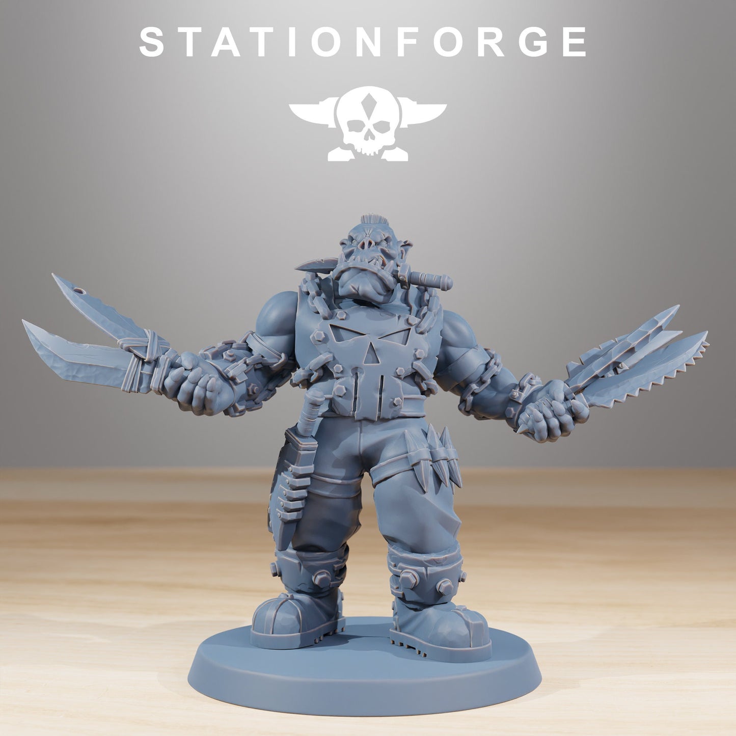 Orkaz Skillers | Set of 12 Minis | StationForge | 12K Prints