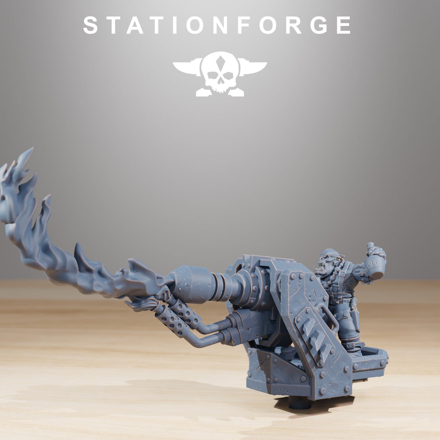 Orkaz Death Mounta | StationForge | 12K Prints
