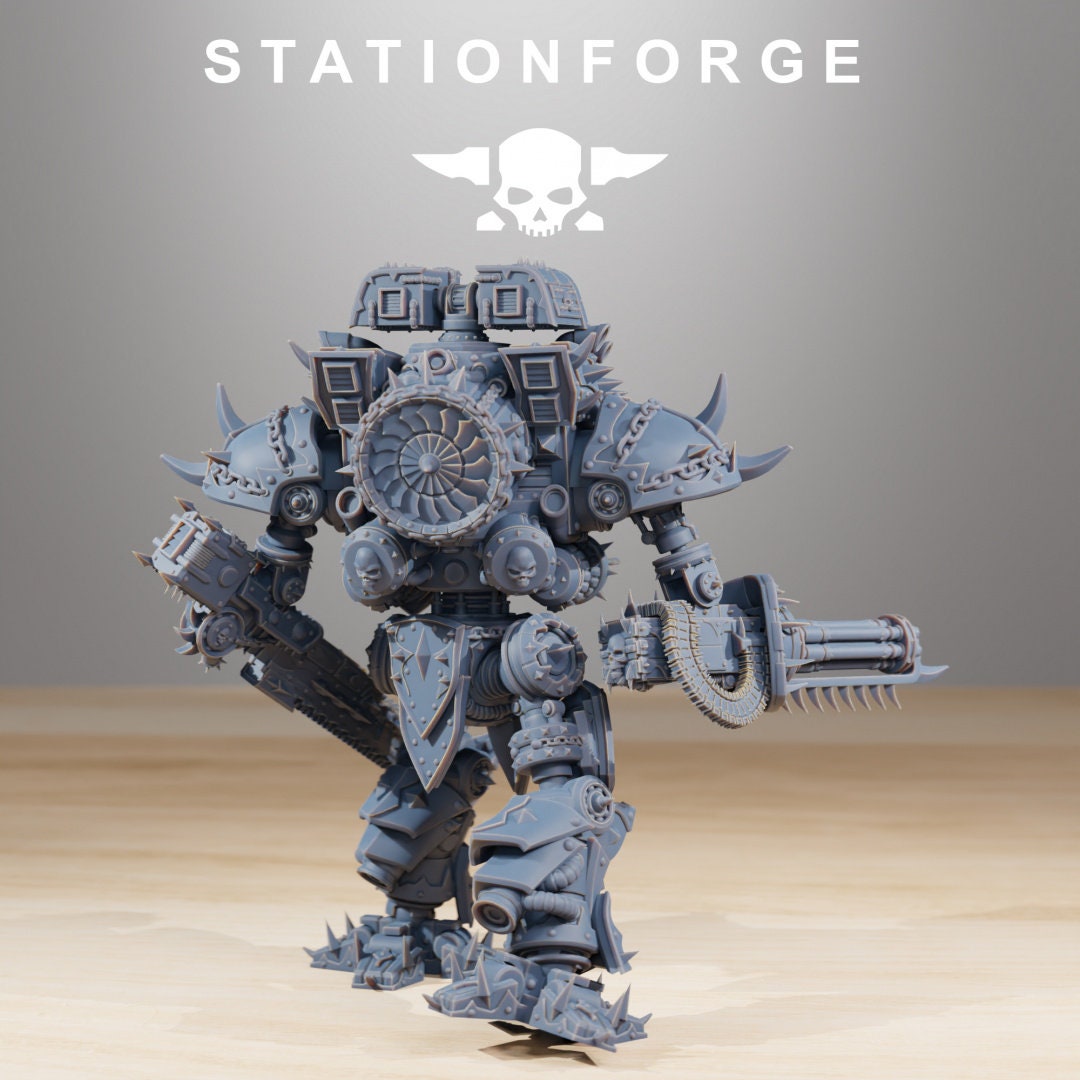 Pythonicus Defender MK2 | StationForge | 12K Prints