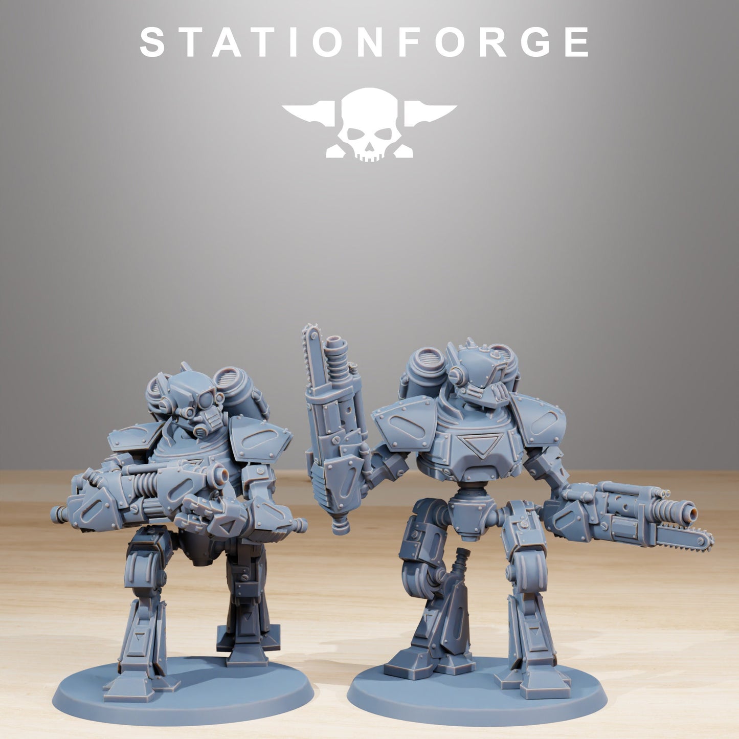 Scavenger Mechanods | Set of 10 Minis | StationForge | 12K Prints