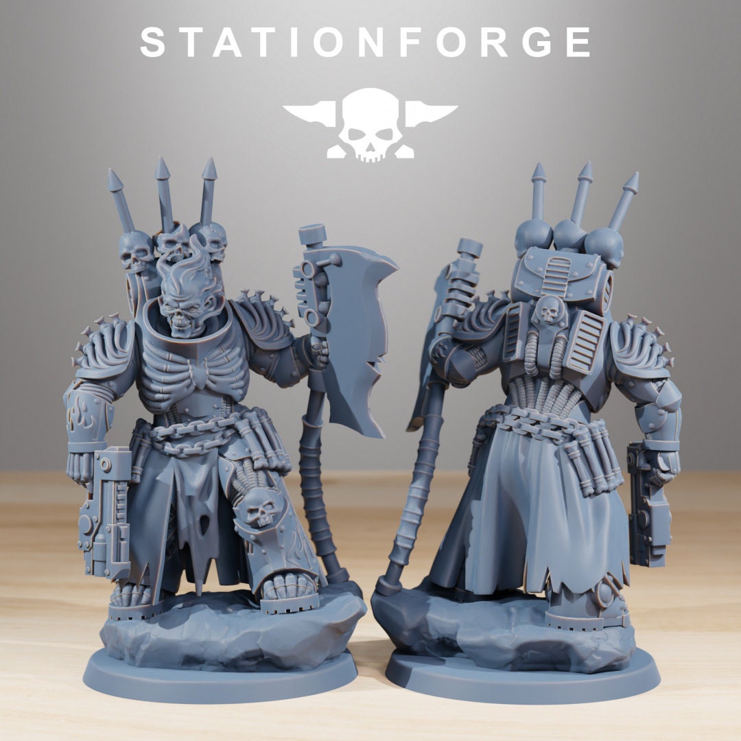 Socratis Doom Reapers | Set of 10 Minis | StationForge | 12K Prints