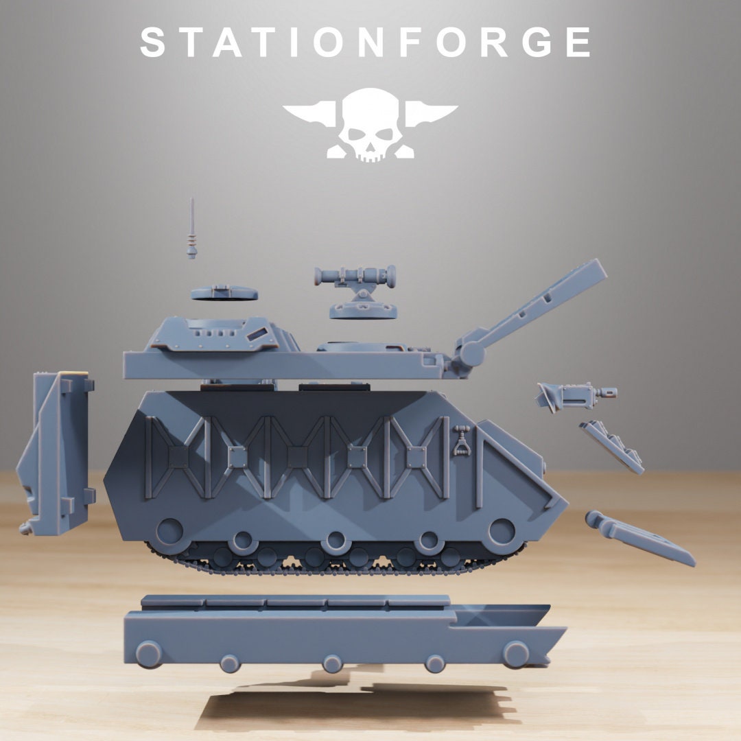 Socratis Dominator Tank | StationForge | 12K Prints