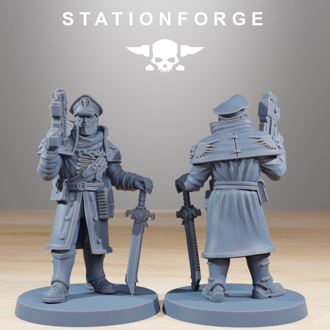 National Guard Kommissar | StationForge | 12K Prints