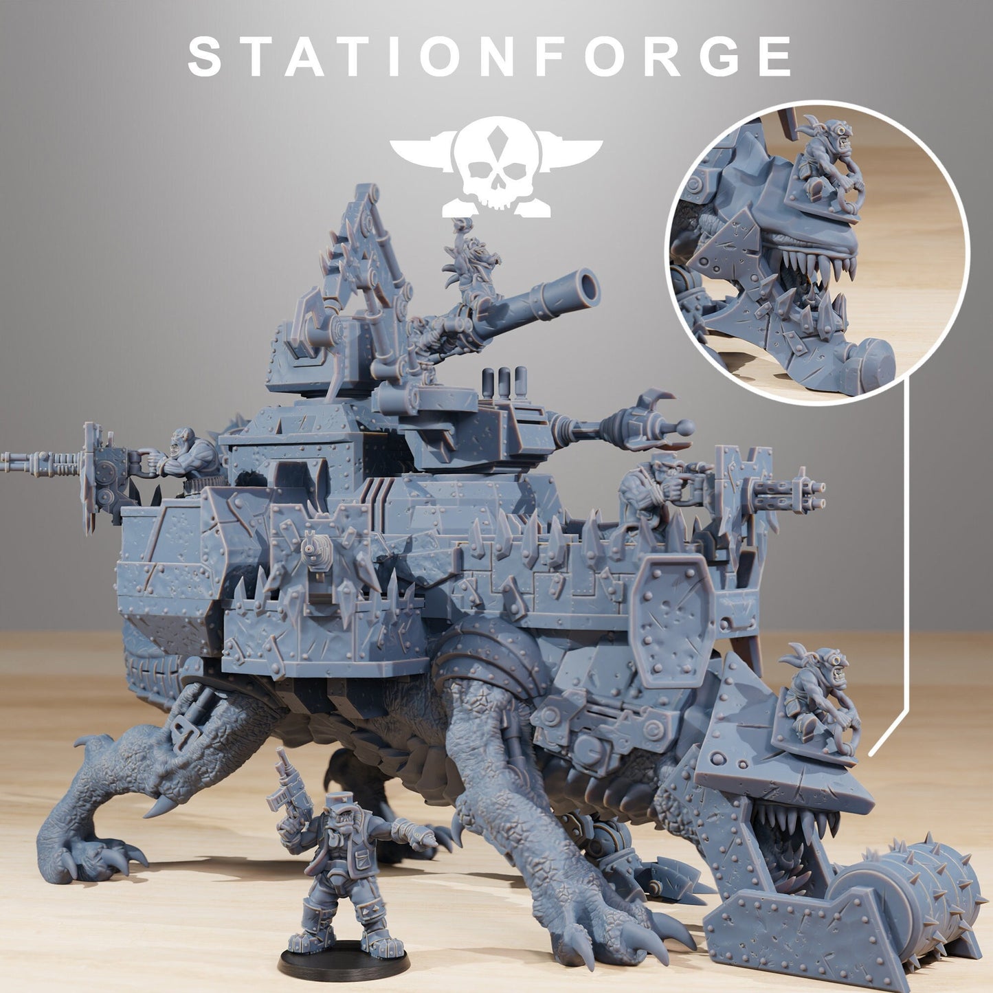 Orkaz Run Rolla | StationForge | 12K Prints
