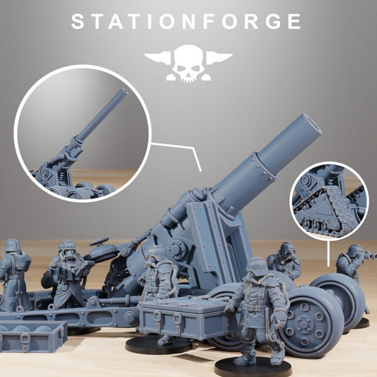GrimGuard Heavy Artillery | StationForge | 12K Prints