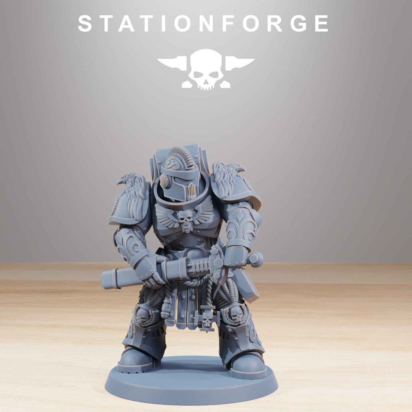 Socratis Guardsmen | Set of 10 Minis | StationForge | 12K Prints