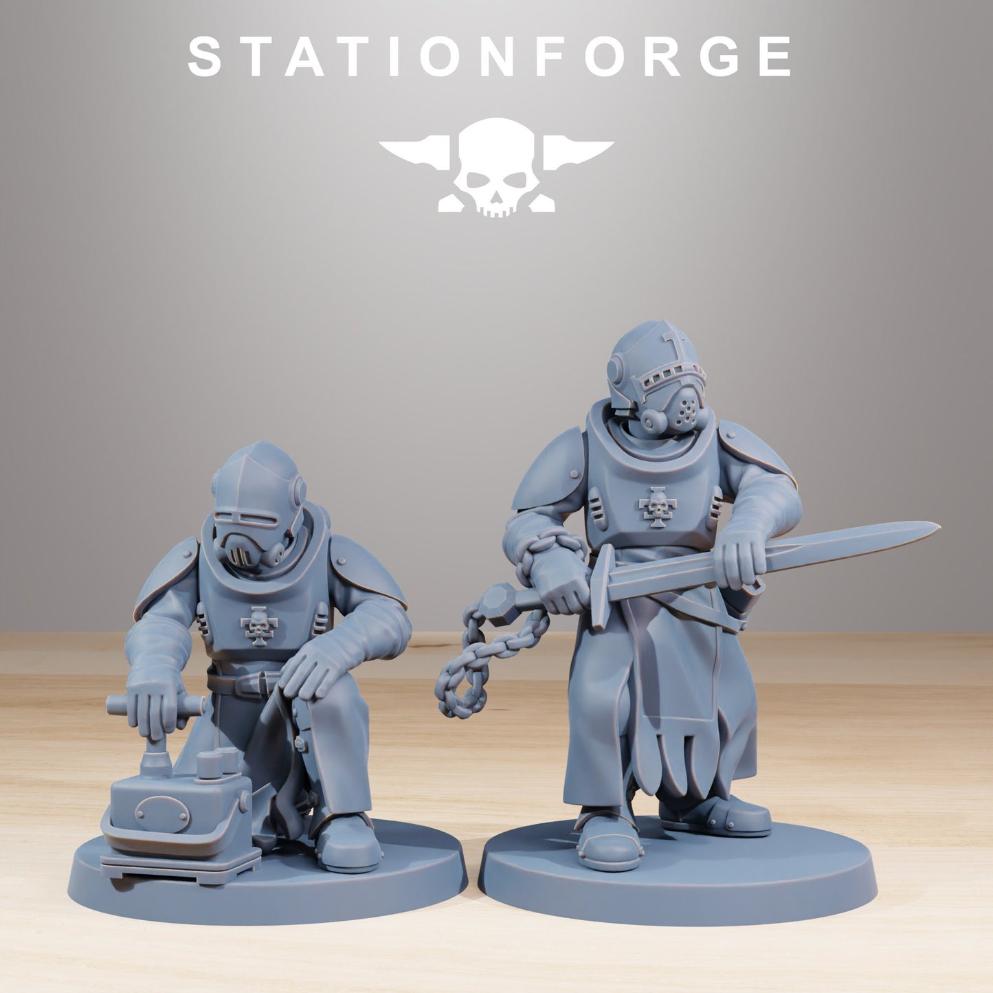 RoyalGuard Templars | Set of 12 Minis | StationForge | 12K Prints