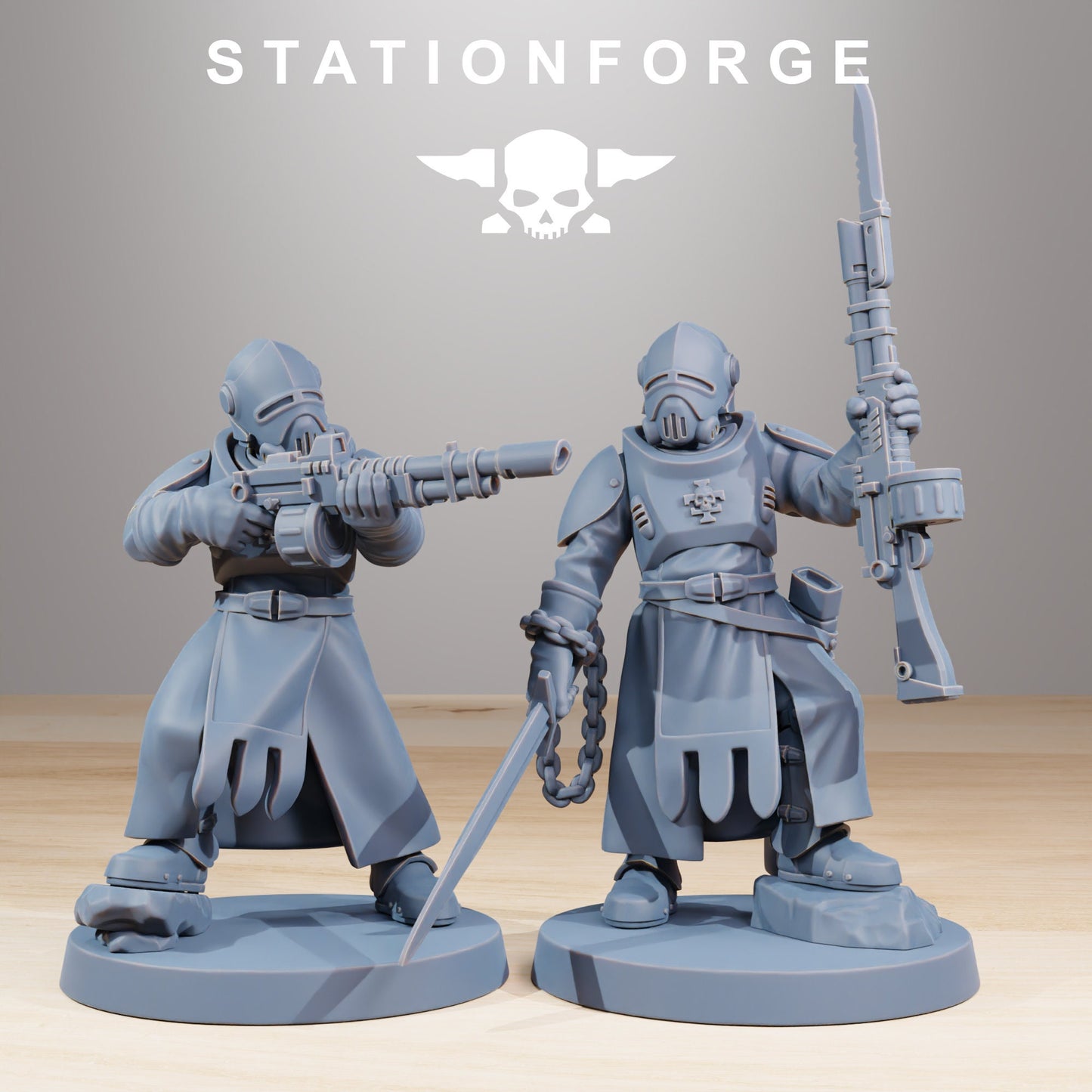 RoyalGuard Templars | Set of 12 Minis | StationForge | 12K Prints