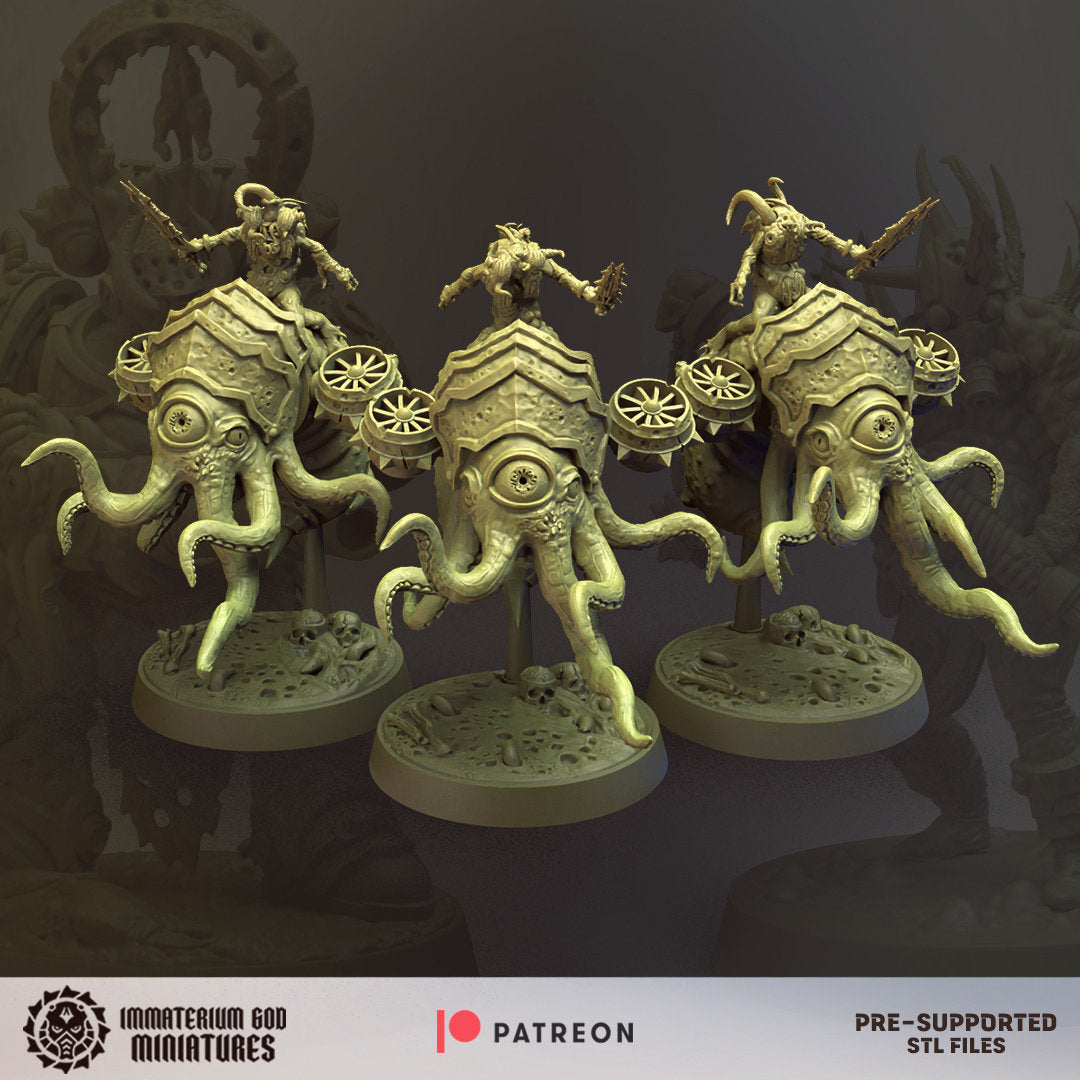 Blind Riders | Sons of Decay | Immaterium God Miniatures | 12K Prints