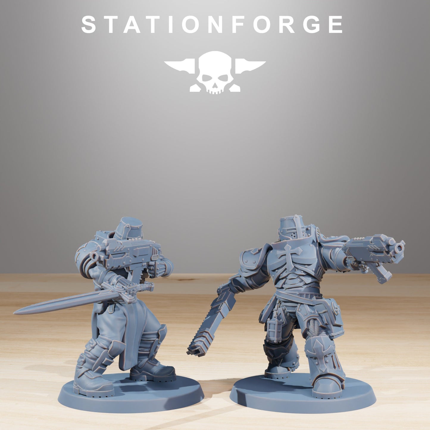 Socratis Zealots | Set of 10 Minis | StationForge | 12K Prints