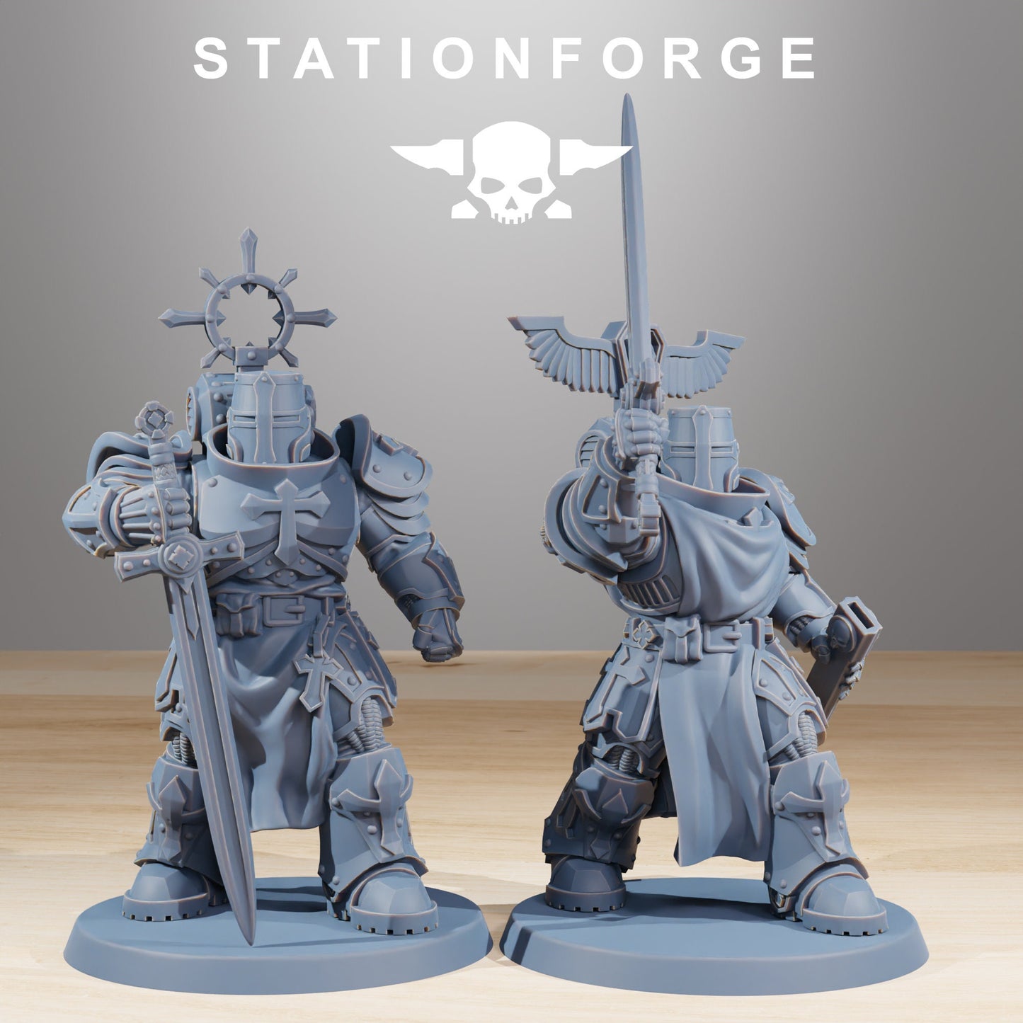 Socratis Zealots | Set of 10 Minis | StationForge | 12K Prints